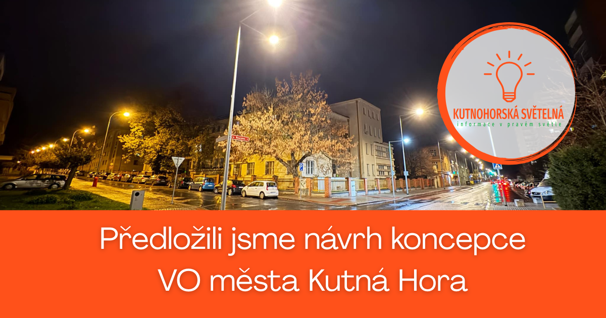 Koncepce veřejného, slavnostního osvětlení je pro nás v Kutné Hoře zcela zásadní
